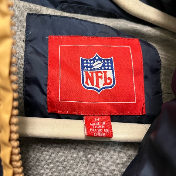 Men’s St. Louis Rams Jacket With Hood Size Medium - Picture 4 of 5